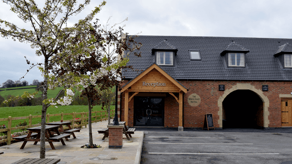 A standard double bed room